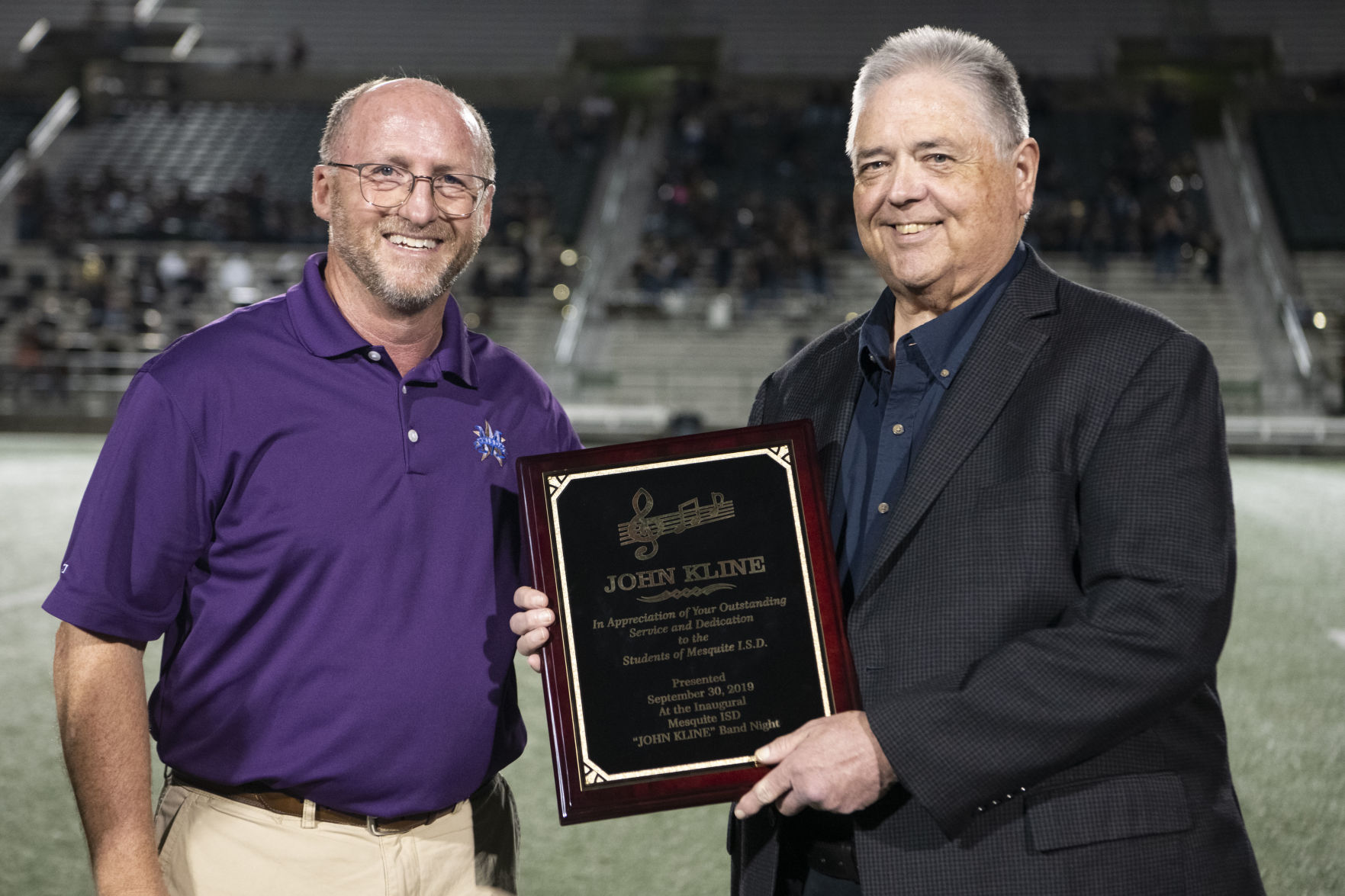 John Kline Band Night honors retired fine arts director